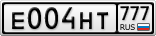 Е004НТ777